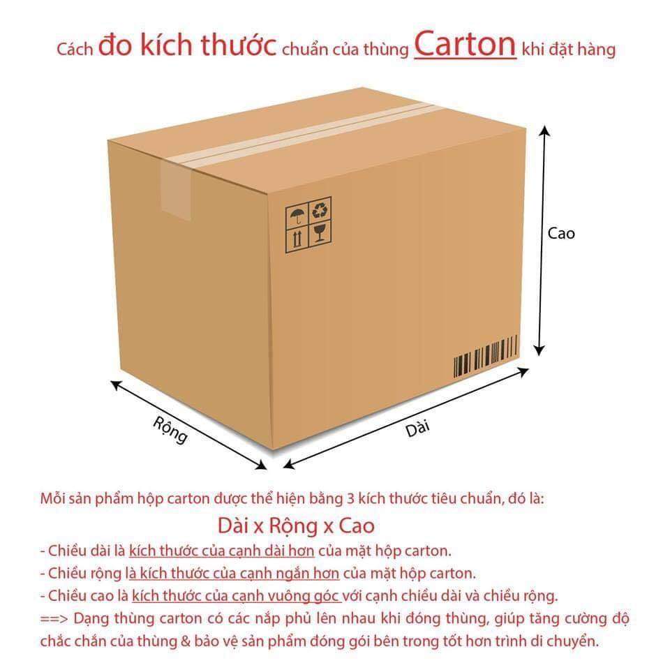 Thùng Carton Như Phương cach-do-kich-thuoc-thung-carton Cách đo kích thước thùng carton chuẩn để đặt làm thùng carton Thùng  