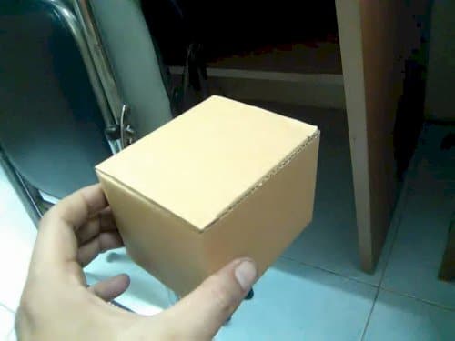 Thùng Carton Như Phương hop-giay-carton-dung-my-pham-2 Hộp carton đựng mỹ phẩm 11x11x11cm (3 lớp) _Combo 50 hộp  