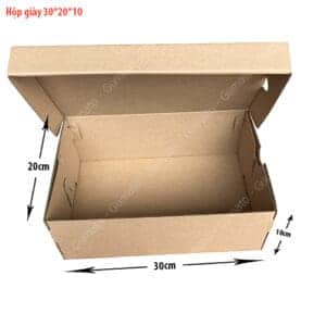 Thùng Carton Như Phương hop-giay-carton-size-30x20x10-cm-300x300 Hộp carton đựng giày(KT:30x20x10)-(SL:100 Thùng)  