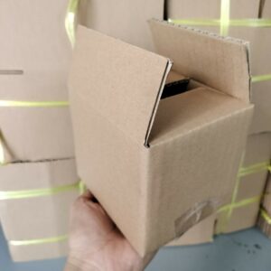 100 cái Hộp carton nhỏ đóng hàng kích thước 12x10x10cm (Giấy carton 3 lớp) Hộp giấy Thùng giấy carton chuyển nhà, đóng gói, giá sỉ