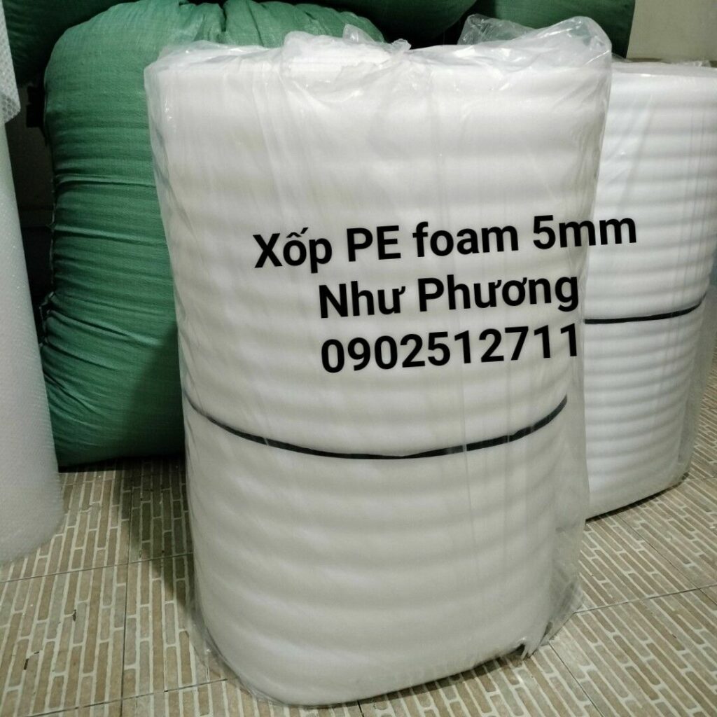 Thùng Carton Như Phương xop-pe-foam-5mm-1024x1024 Xốp PE FOAM định hình 105cm x50m x5mm  